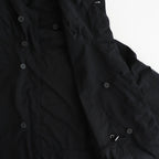 FMSTJK - ナイロンタッサー ガーメントダイ ショートモッズコート #95 Black [SN_FR1002JK]