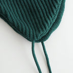 EAR FLAP BEANIE #D.GREEN [R5115-AW25]