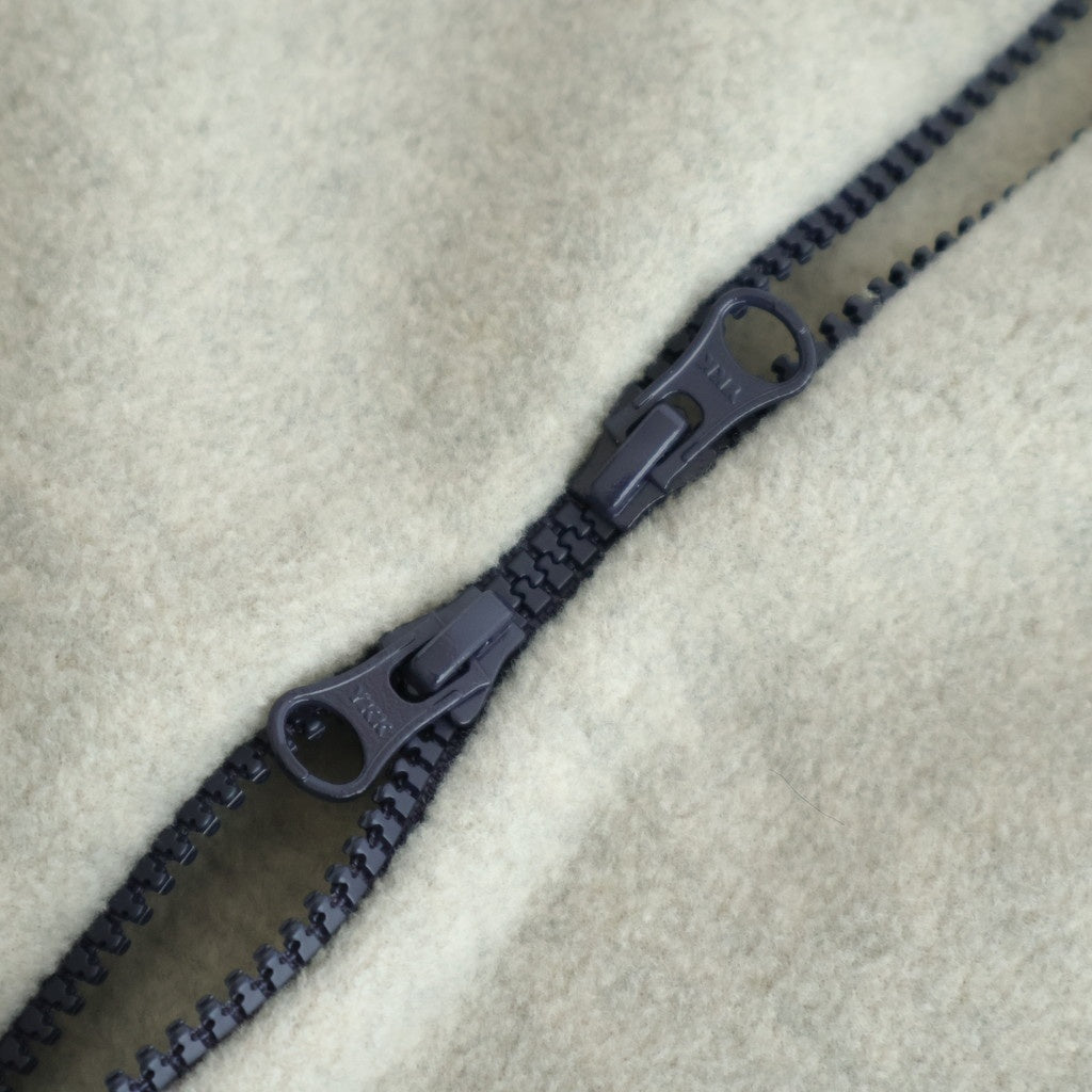 Fleece Tight Fit Track Jacket #OATMEAL [I25AW-BC119]