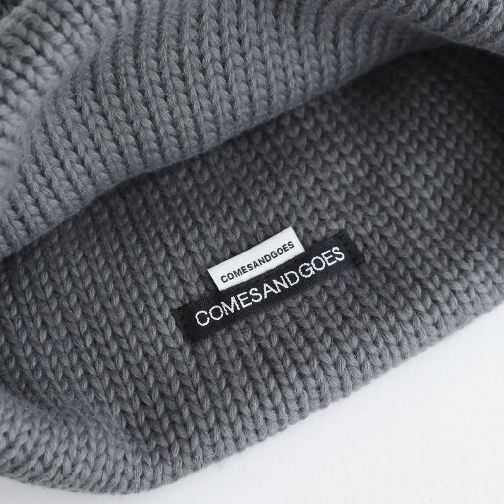 COTTON 3G STANDARD KNIT #CHARCOAL [NO.29311]