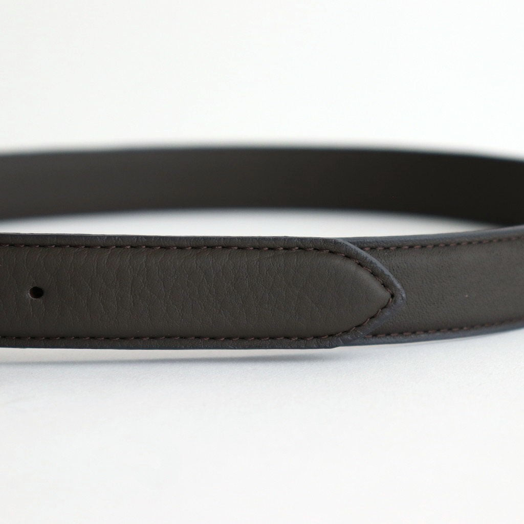 EO SHRINK AUTHENTIC BELT #CHOCOLATE [H003S]