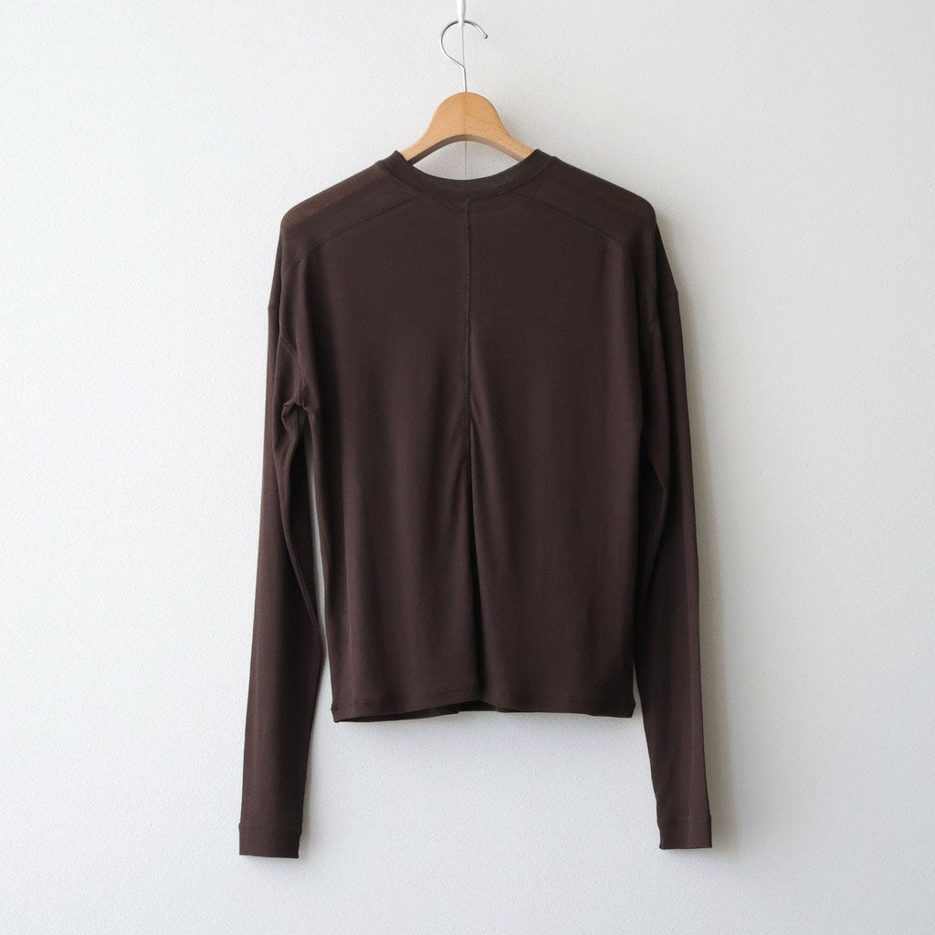 Hightwist Gauze Long T-shirts #CHO [12610620]