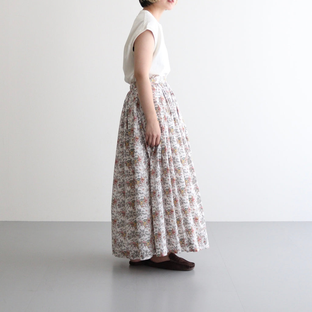 GATHER SKIRT #miniature wonderland [94658]