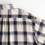 OMBRE CORDED SHIRT #NAVY OMBRE [25880503]