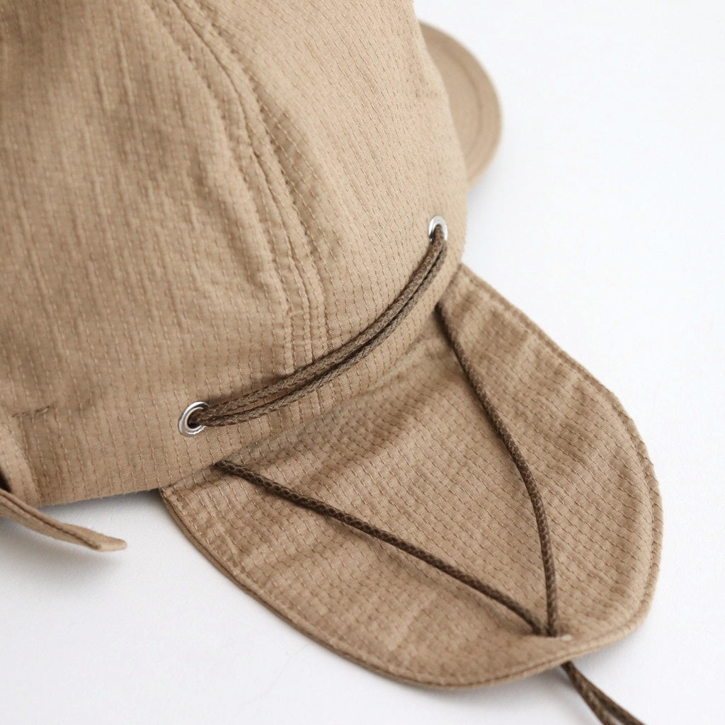 Calceolaria Cap #Khaki [N-1406]