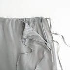 Cupro Layered Pants #GREY [I26SS-PT186]
