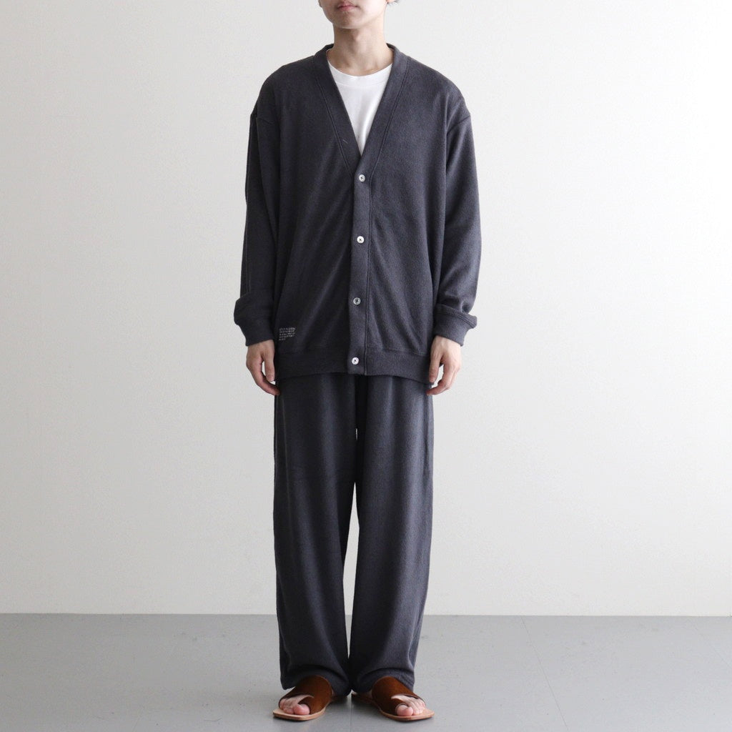 UTILITY PILE CARDIGAN SET-UP #GRAY [FSR253-60211] - ciacura 三重県