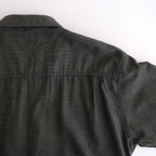 綿チェックジップシャツジャケット #GRAY [HP-B023-051]