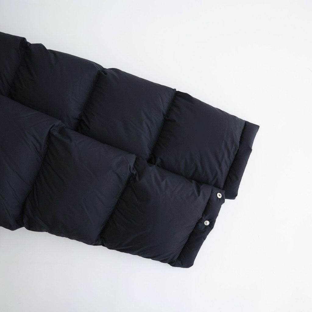 SUPER LIGHT NYLON RIPSTOP DOWN BLOUSON #BLACK [A26AB01NL]