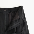 VIS/LI/RA TWILL CARGO TROUSERS #BLACK [ST.1434]
