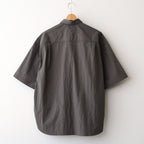 ナイロンタッサー S/S シャツ #KHAKI [HQ-B021-051]