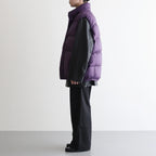 CORPORATE DOWN VEST #PURPLE [FSW-23-DW_173]