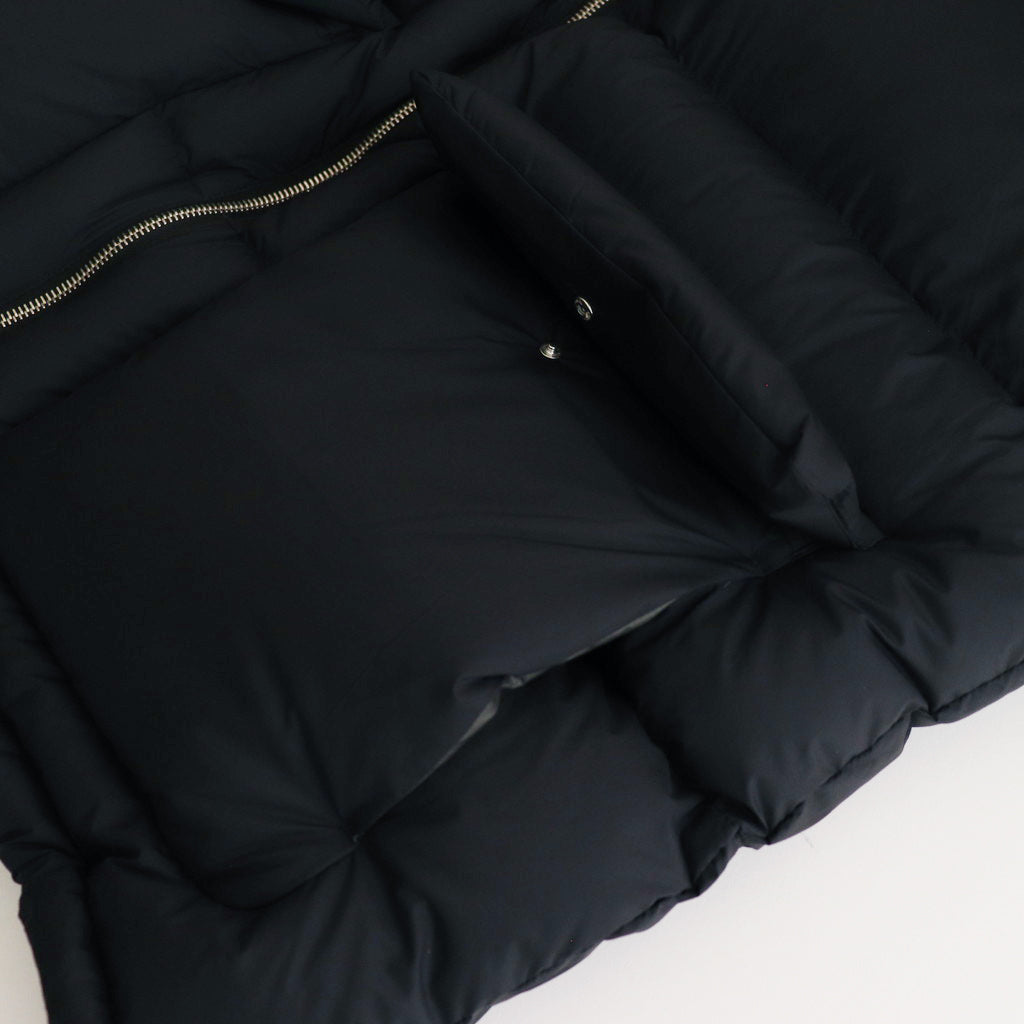 SUPER LIGHT NYLON RIPSTOP DOWN BLOUSON #BLACK [A24AB01NL]