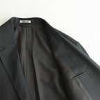 WOOL KID MOHAIR HOP SACK JACKET #TOP CHARCOAL [A25SJ04MH]