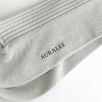 GIZA HIGH GAUGE SOCKS #PALE GREEN [A00S02SX-M]