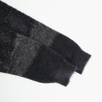 Abstract Jaquard Mohair Sweater #BLACK [YK26SS01236S]