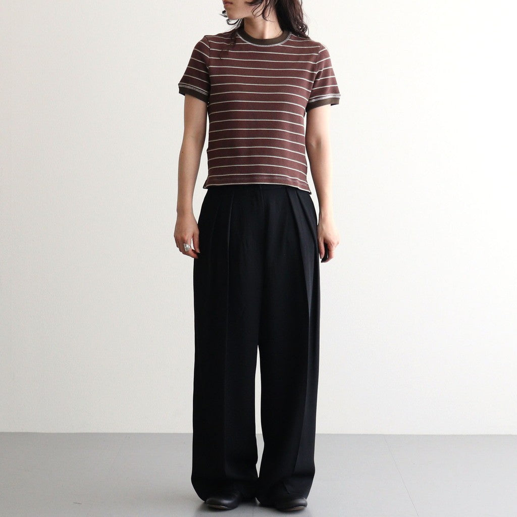 Border Ringer Tee #CHO [12610619]