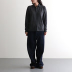 HIGH GAUGE SOFT CASHMERE KNIT SHIRT CARDIGAN #CHARCOAL [A26AC03SM]