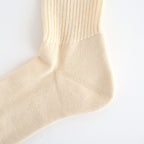 ORGANIC DAILY 3 PACK CREW SOCKS #ECRU [R1123-AW25]