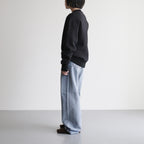 Cotton Brushed Sweat #BLK [12520621]