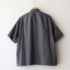 Solotex Twill S/S Oversized Box Shirt #GRAY [GM251-50323B]