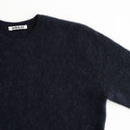 BABY SURI ALPACA SHEER KNIT P/O #NAVY [A26AP05AK]