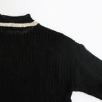 FILL SWEATER #BLACK [NG24S-06SW01C]