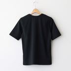 SUVIN 60/2 PERFECT SHORT-SLEEVE #BLACK [KKAGGM0013]