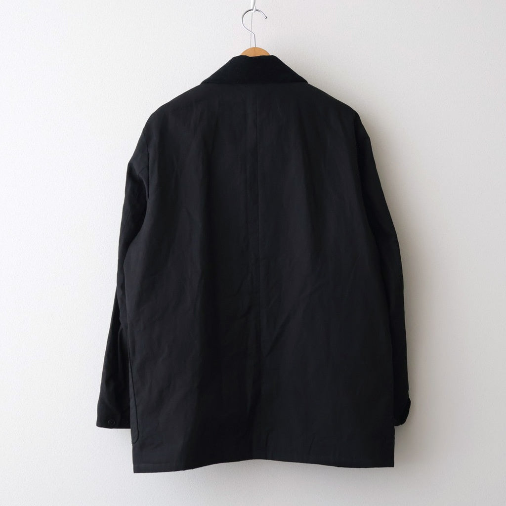 Short Overcoat Oiled #BLACK(OILED) [43052506]