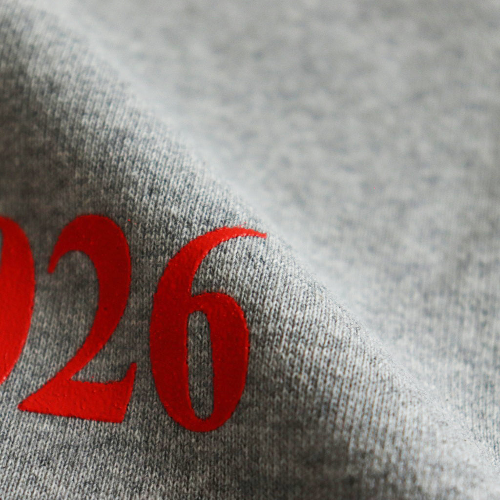 AS×FS LIGHT OZ CREW NECK SWEAT “COLLEGE” #H.GRAY [FSC243-70197AS]