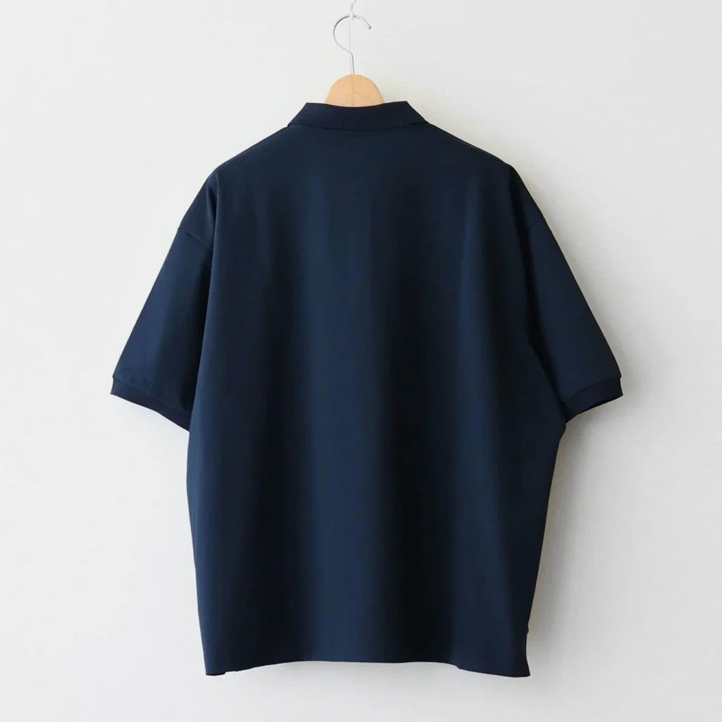 DRY PIQUE JERSEY S/S POLO #NAVY [FSC263-70036]