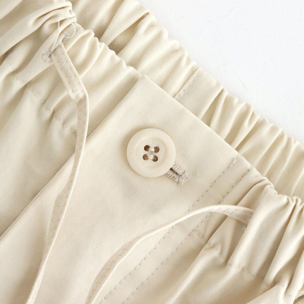 Cotton Easy Pants #ECRU [12510716]
