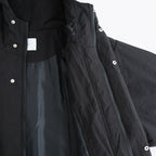 OVERSIZED PADDED HOODY COAT #BLACK [ST.1214]