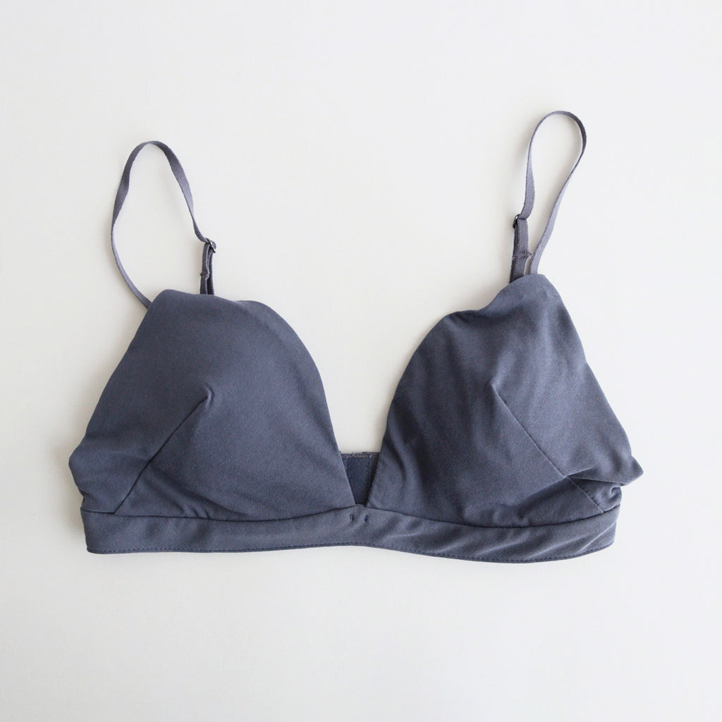 YAECA ギャザーカシュクール インディゴ YAECA WOMEN ギャザーカシュクール INDIGO