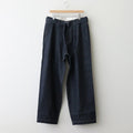 Selvage Denim Belted Pants #INDIGO_RIGID [GU261-40064RB]