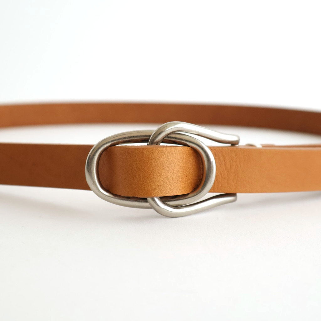 Double Buckel Leather Belt #CAMEL [YK26SS01262A] – ciacura