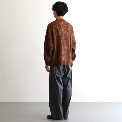 Fine Wool Tropical Easy Wide Pants #GRAY [GM243-40042]