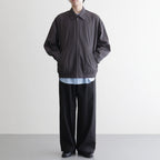 Brushed Cotton Gabardine Swing Top Jacket #CHARCOAL [GM261-30394]