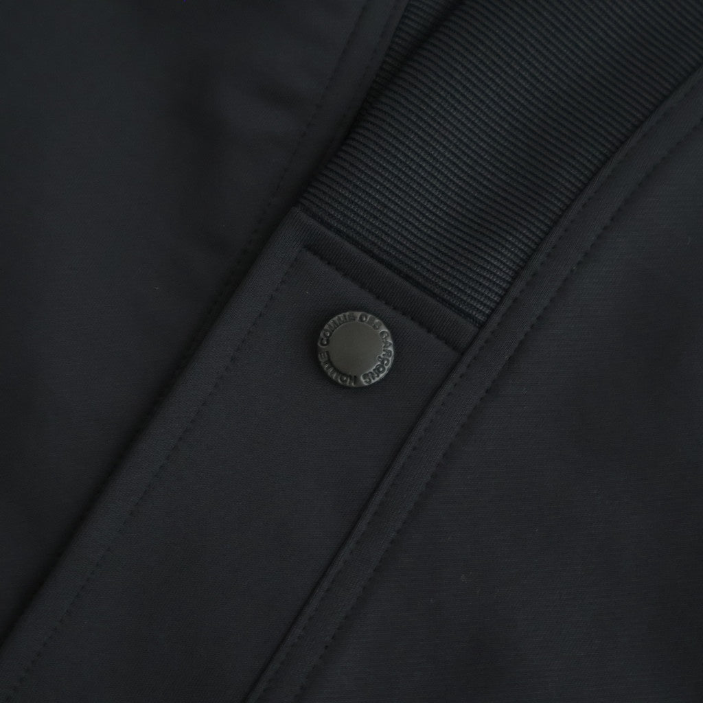 綿ナイロン裏毛 カーディガン #BLACK [HQ-T007-051]