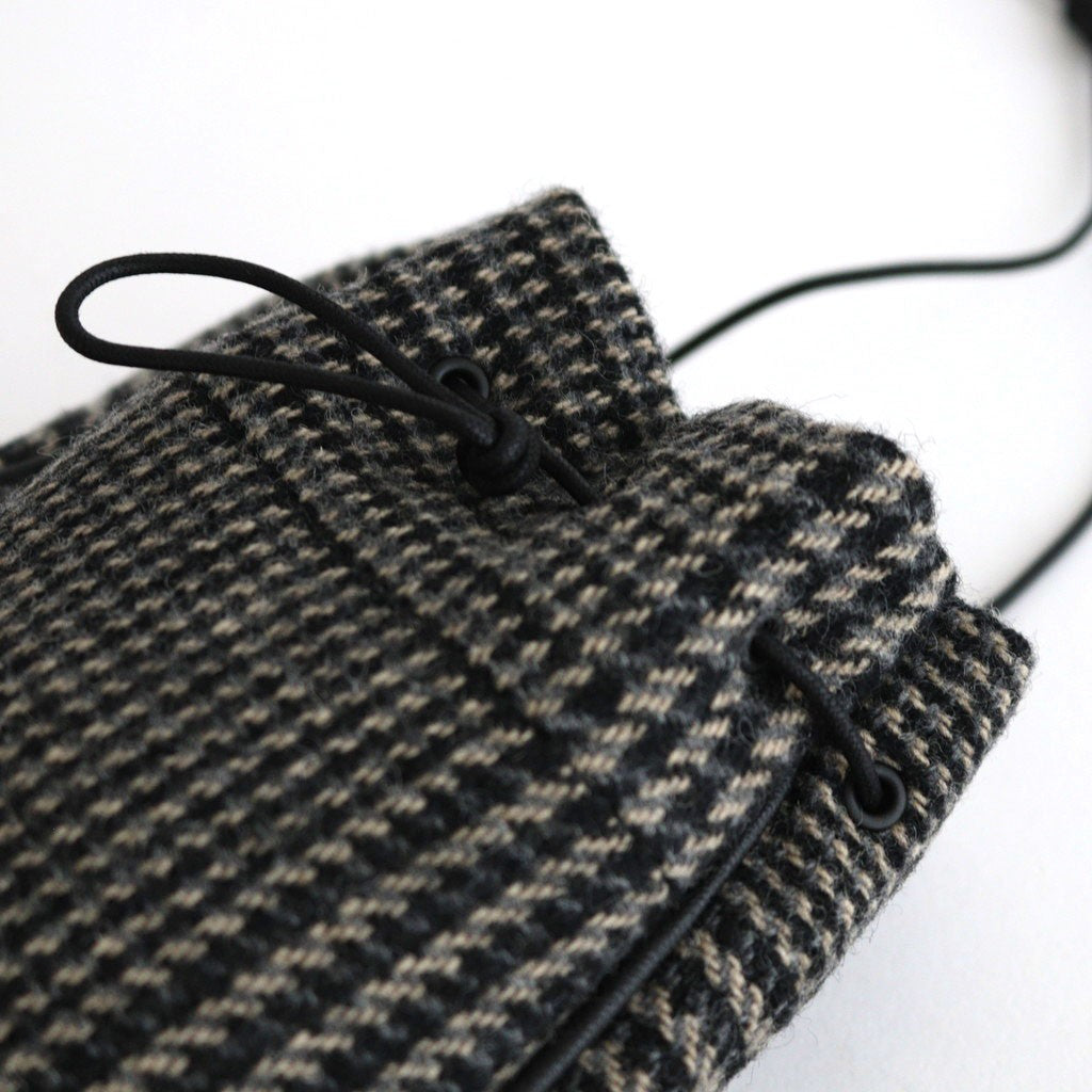 tweed senzu bag #black [xu-b-snz]