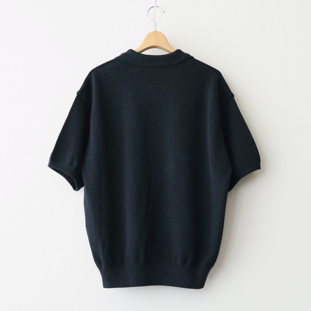 Co/Ra Moss Stitch Skipper #BLACK [2601-002] - ciacura 三重県四日市