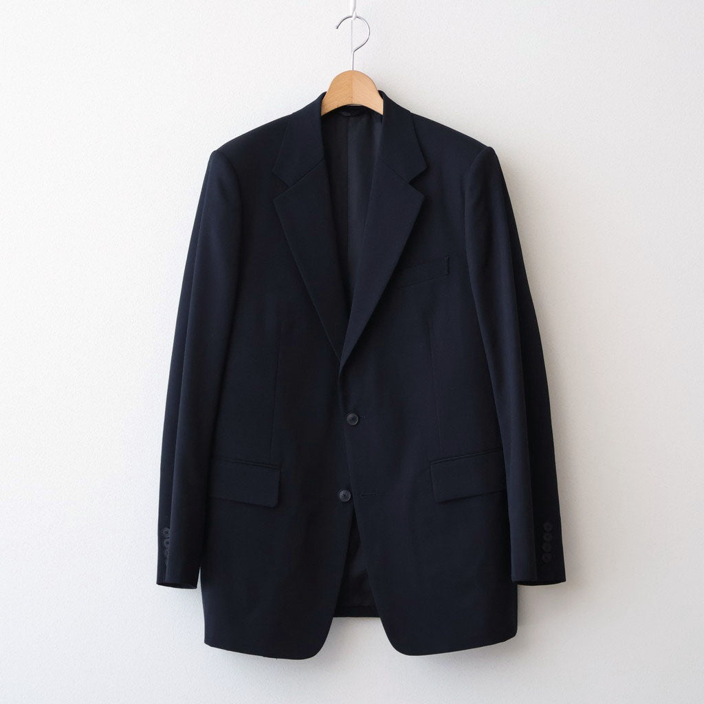 LIGHT WOOL MAX GABARDINE JACKET #TOP BLACK [A26SJ02MG]