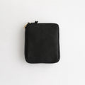 二つ折りZIP財布 - WASHED #BLACK [8Z-Y021-051]