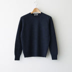 BABY SURI ALPACA SHEER KNIT P/O #NAVY [A26AP05AK]