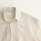 SHEER SKIPPER SHIRT #WHITE STRIPE [2541000508]