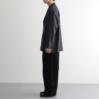 モールスキンシンプル2タックワイドPT #BLACK [D225-P653]