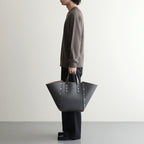 assemble hand bag wide M #steel gray [di-rb-awm]