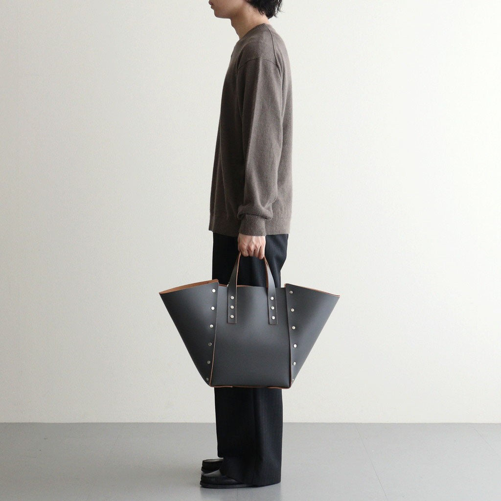 assemble hand bag wide M #steel gray [di-rb-awm]