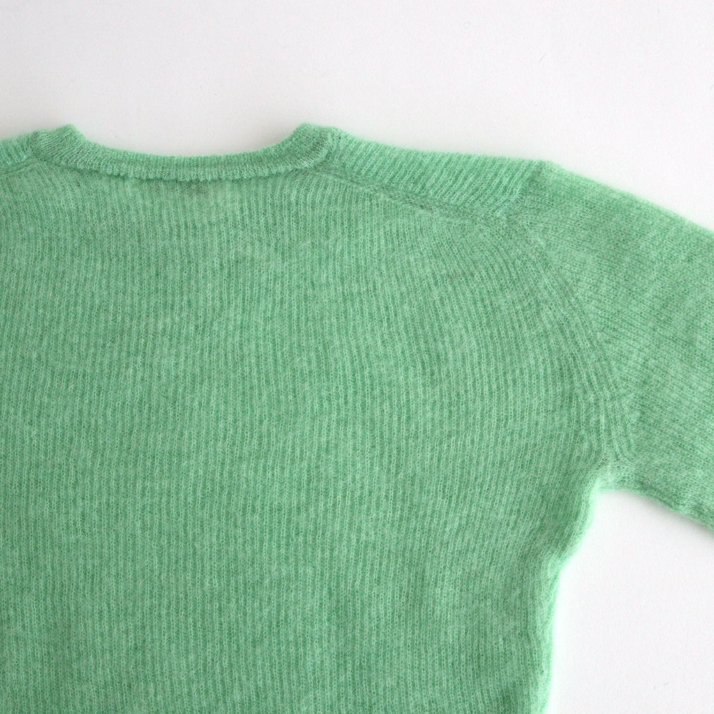 BABY SURI ALPACA SHEER KNIT P/O #LIGHT GREEN [A24AP03AK]