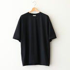SUVIN 60/2 OVERSIZED T-SHIRT #BLACK [KKAGGM0015]
